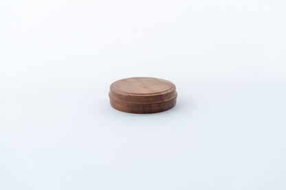 Wood incense container