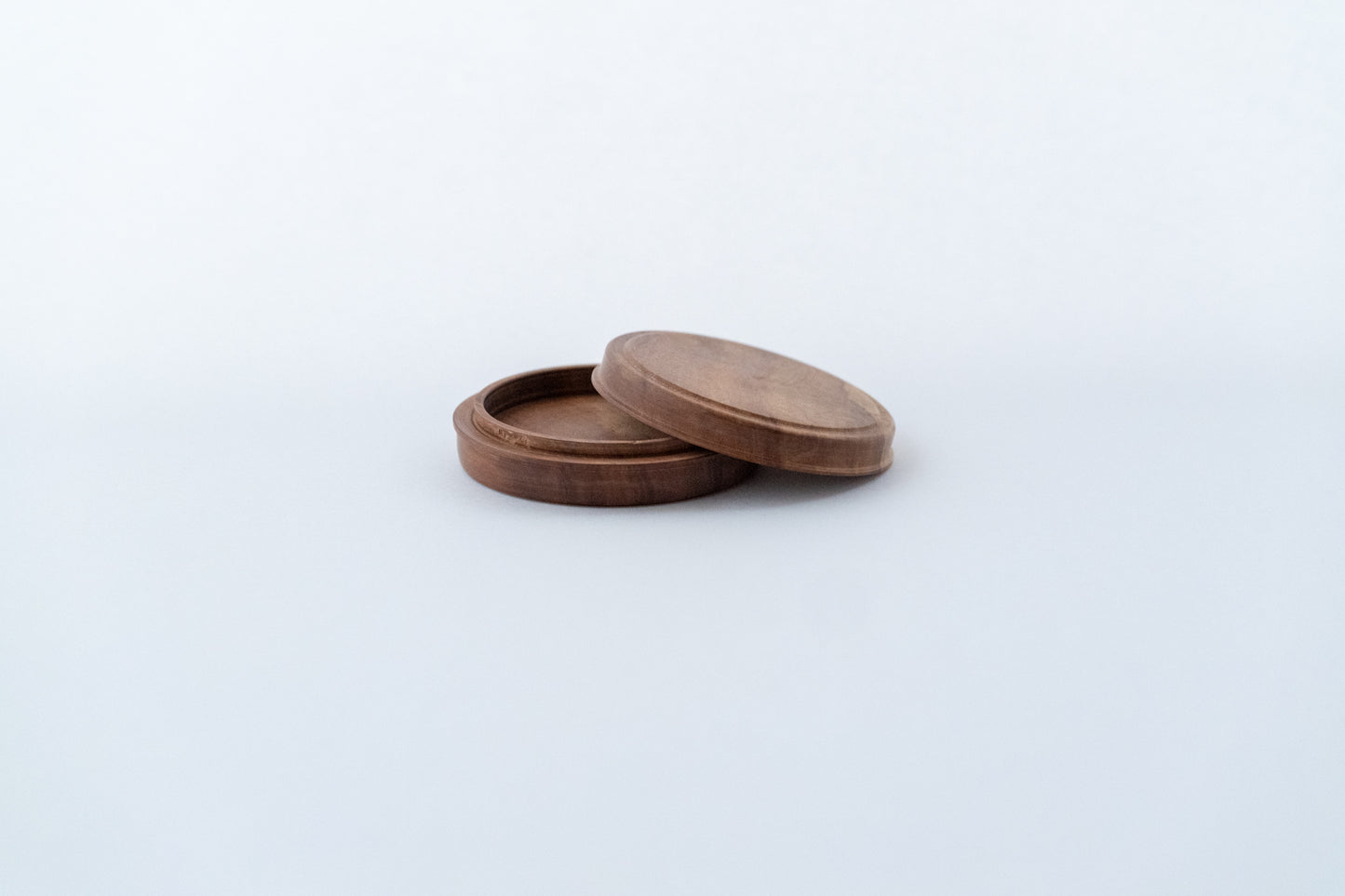 Wood incense container