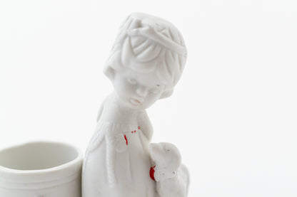 Ceramic figurine of a girl