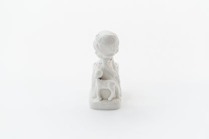 Ceramic figurine of a girl